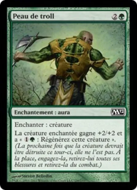 Peau de troll, carte Magic M12 199 — extension Magic 2012