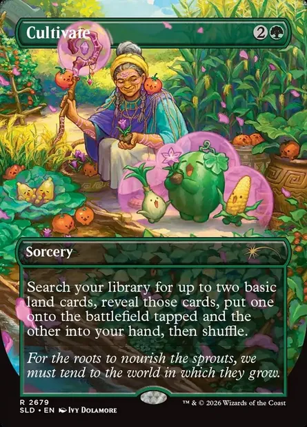 Cultivate, Magic card SLD 2679 — Secret Lair Drop set