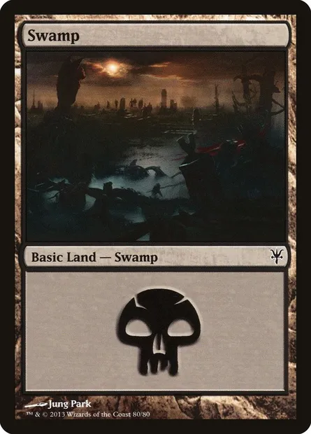 Marais, carte Magic DDK 80 — extension Duel Decks: Sorin vs. Tibalt