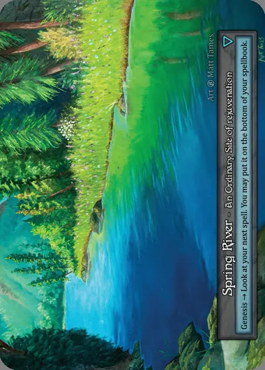 Spring River, Sorcery card BET 396 — Beta set