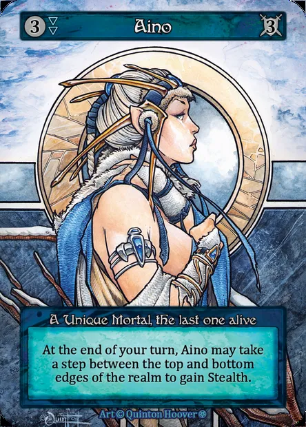 Aino, Sorcery card GOT 017 — Gothic set