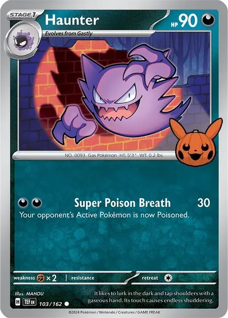 Spectrum, carte Pokémon TOT24 103 — extension Trick or Trade 2024