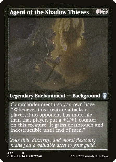 Agent of the Shadow Thieves, Magic card CLB 493 — Commander Legends: Battle for Baldur's Gate set