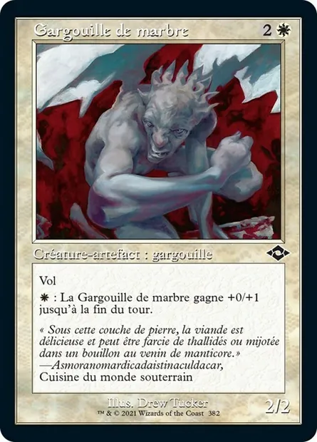 Gargouille de marbre, carte Magic MH2 382 — extension Horizons du Modern 2