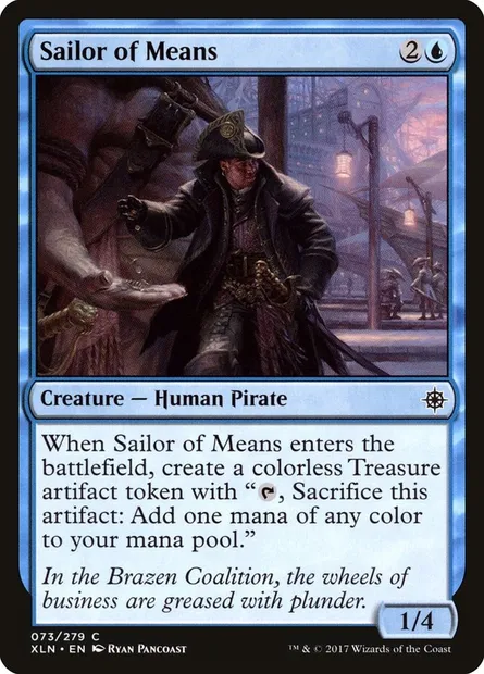 Sailor of Means, Magic card XLN 73 — Ixalan set