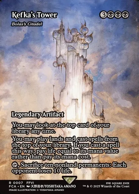 Citadelle de Bolas, carte Magic FCA 7 — extension Final Fantasy: Through the Ages