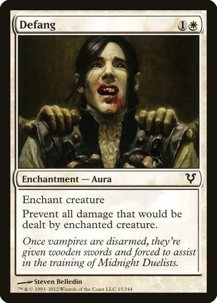 Defang, Magic card AVR 15 — Avacyn Restored set