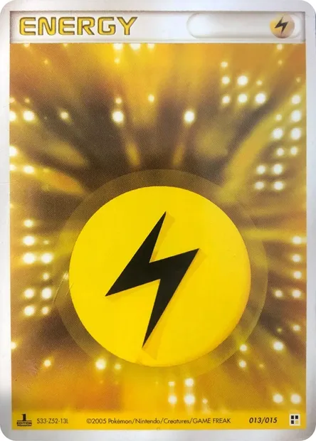 Lightning Energy, Pokémon card L-QCP 013 — Lightning Quick Construction Pack set