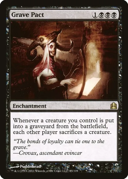 Grave Pact, Magic card CMD 85 — Commander 2011 set