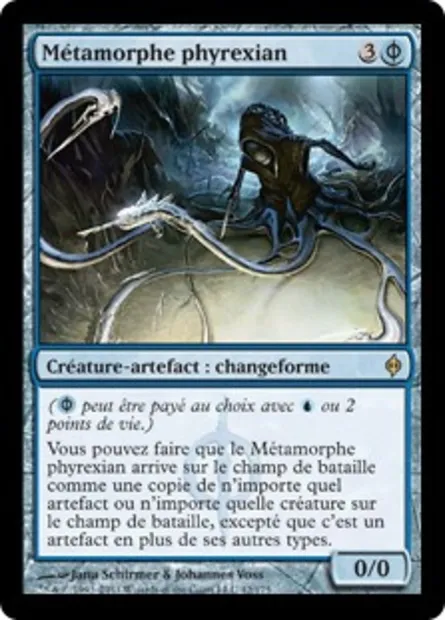 Métamorphe phyrexian, carte Magic NPH 42 — extension La Nouvelle Phyrexia