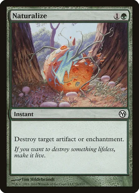 Naturalize, Magic card DPA 76 — Duels of the Planeswalkers set