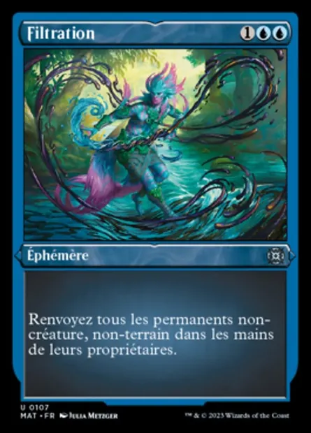 Filtration, carte Magic MAT 107 — extension L'invasion des machines : le jour d'après