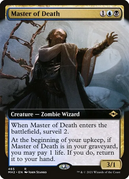 Master of Death, Magic card MH2 465 — Modern Horizons 2 set