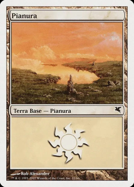 Plains, Magic card PSAL L22 — Salvat 2005 set
