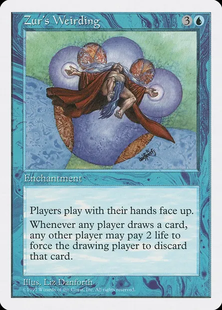 Zur's Weirding, Magic card 5ED 138 — Fifth Edition set