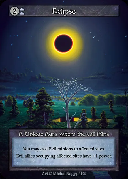 Eclipse, Sorcery card GOT 297 — Gothic set