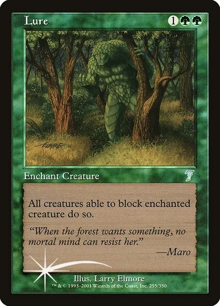 Lure, Magic card 7ED 255★ — Seventh Edition set