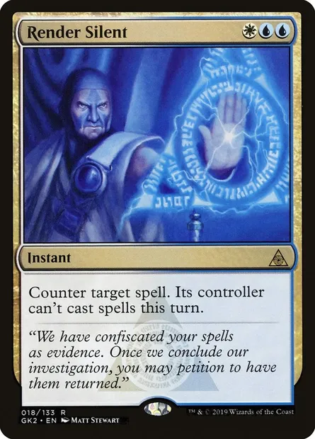 Render Silent, Magic card GK2 18 — RNA Guild Kit set