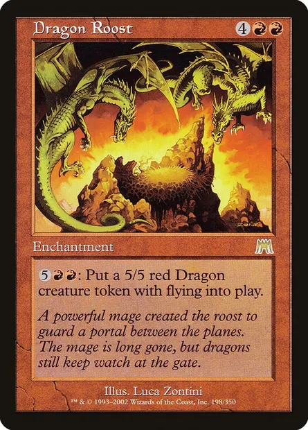 Dragon Roost, Magic card ONS 198 — Onslaught set