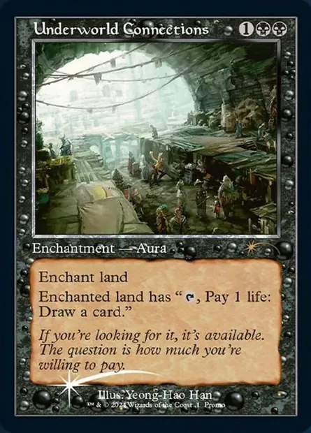 Underworld Connections, Magic card PW24 9 — Wizards Play Network 2024 set