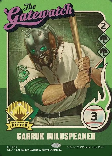 Garruk Wildspeaker // Garruk Wildspeaker, carte Magic SLD 1457 — extension Secret Lair Drop
