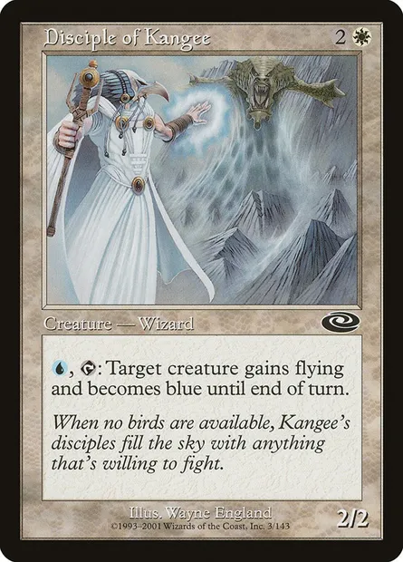 Disciple de Kanji, carte Magic PLS 3 — extension Planeshift