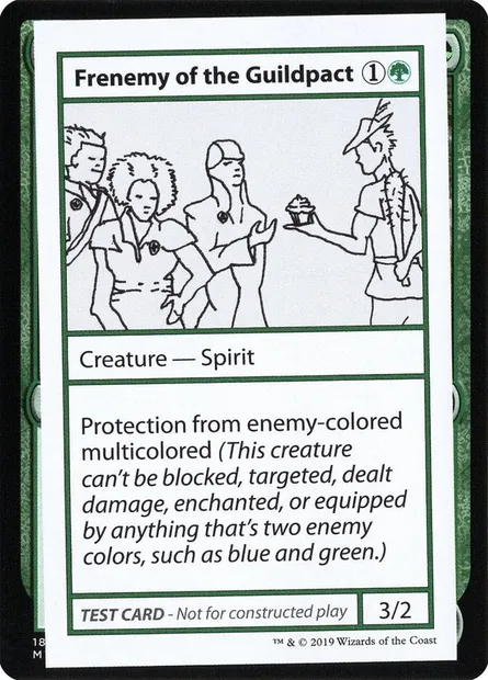 Frenemy of the Guildpact, Magic card CMB2 74 — Mystery Booster Playtest Cards 2021 set
