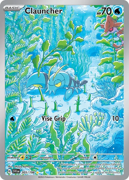 Clauncher, Pokémon card SVI 205 — Scarlet & Violet set