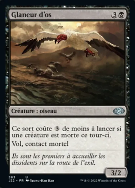 Glaneur d'os, carte Magic J22 383 — extension Jumpstart 2022