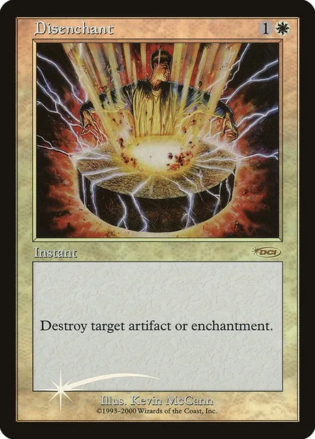 Disenchant, Magic card F03 13 — Friday Night Magic 2003 set