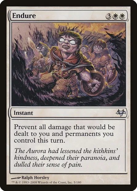 Endure, Magic card EVE 5 — Eventide set