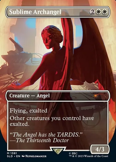 Sublime Archangel, Magic card SLD 1381 — Secret Lair Drop set