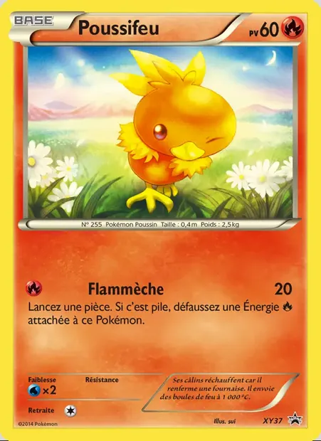 Poussifeu, carte Pokémon XY 37 — extension Promo XY
