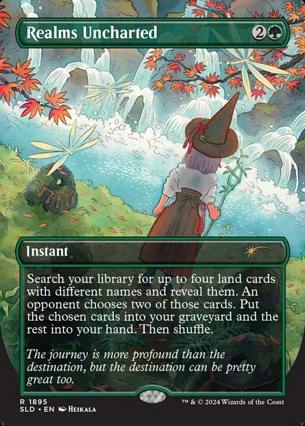 Realms Uncharted, Magic card SLD 1895 — Secret Lair Drop set