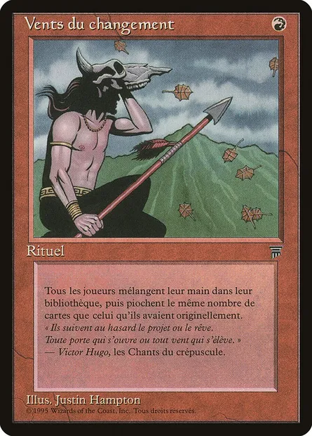 Vents du changement, carte Magic REN 98 — extension Renaissance