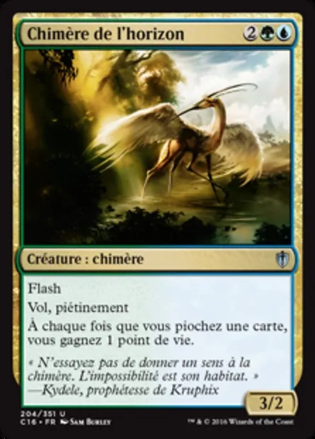 Chimère de l'horizon, carte Magic C16 204 — extension Commander 2016