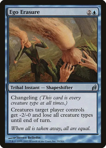 Ego Erasure, Magic card LRW 59 — Lorwyn set