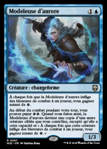 Modeleuse d'aurore, carte Magic M3C 97 — extension Modern Horizons 3 Commander