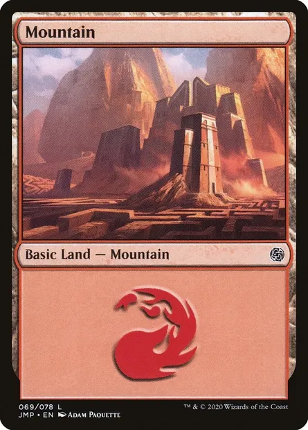 Mountain, Magic card JMP 69 — Jumpstart set