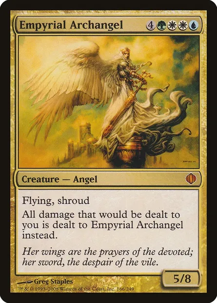 Empyrial Archangel, Magic card ALA 166 — Shards of Alara set