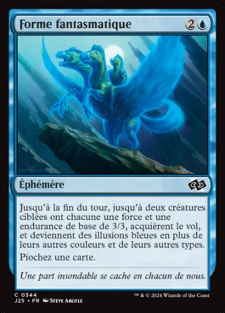 Forme fantasmatique, carte Magic J25 344 — extension Foundations Jumpstart