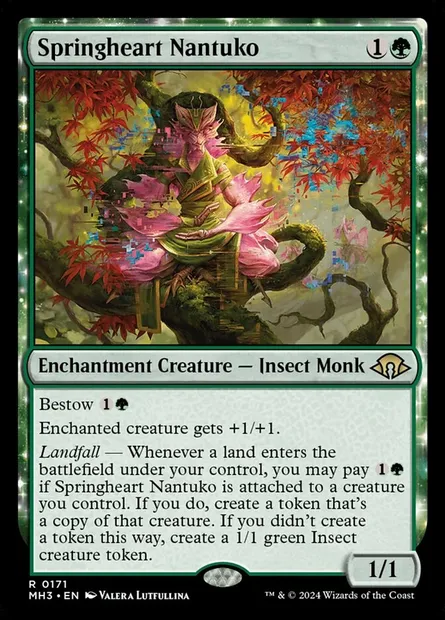 Springheart Nantuko, Magic card MH3 171 — Modern Horizons 3 set