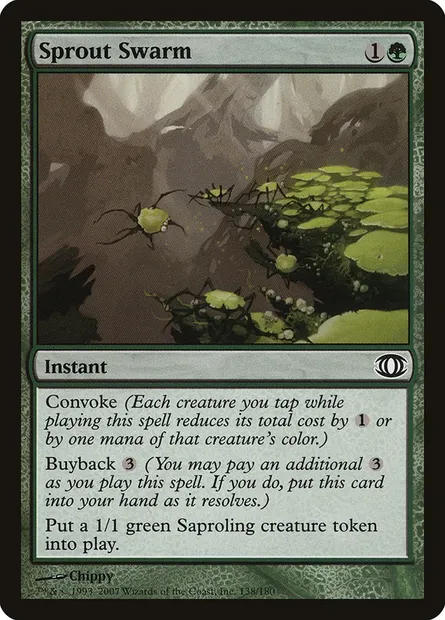 Sprout Swarm, Magic card FUT 138 — Future Sight set