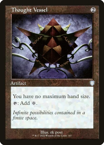 Thought Vessel, Magic card BRC 167 — The Brothers' War Commander set