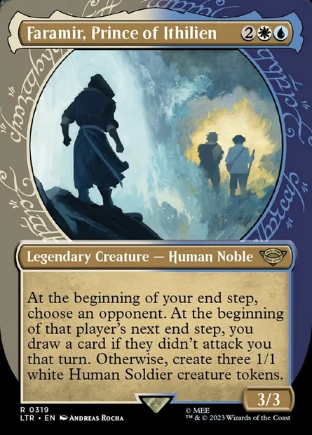Faramir, Prince of Ithilien, Magic card LTR 319 — The Lord of the Rings: Tales of Middle-earth set