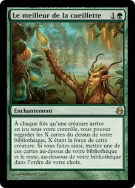 Le meilleur de la cueillette, carte Magic MOR 117 — extension Leveciel