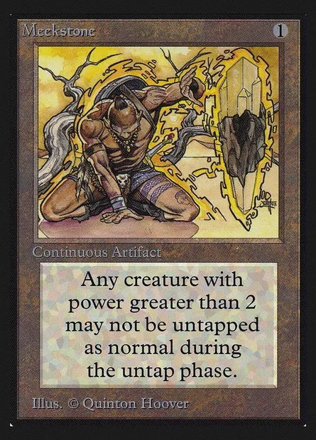Meekstone, Magic card CED 261 — Collectors' Edition set
