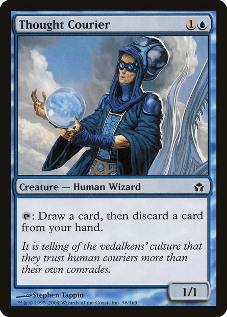 Thought Courier, Magic card 5DN 38 — Fifth Dawn set
