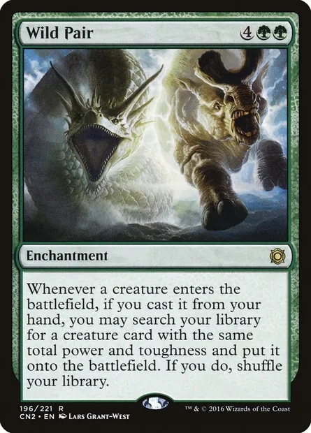 Wild Pair, Magic card CN2 196 — Conspiracy: Take the Crown set