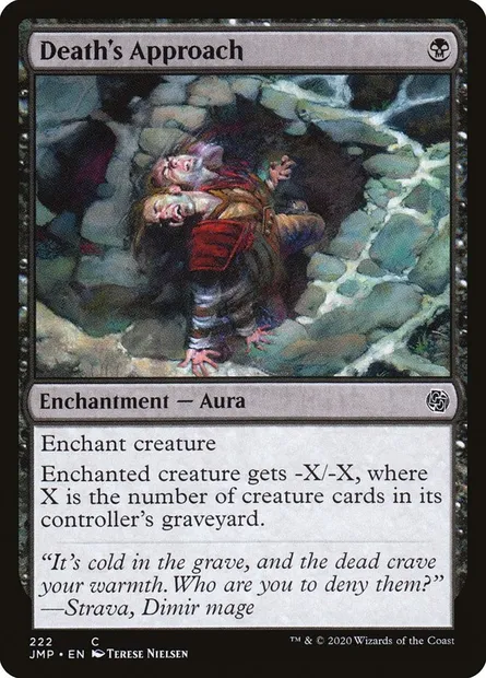 Death's Approach, Magic card JMP 222 — Jumpstart set